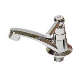 Grifo sencillo Una palanca ABS cuello bajo cromado
