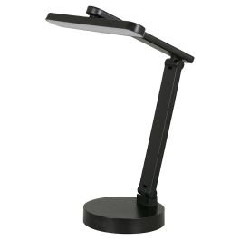 Lámpara LED de escritorio moderna ajustable negro luz variable de batería recargable 24766 IKELITE