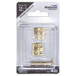 Bisagra para mueble 19.05 mm (3/4") dorada Stanley en San José La Fuente