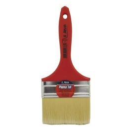 Brocha cerda sintética 10.16 cm (4") mango plástico
