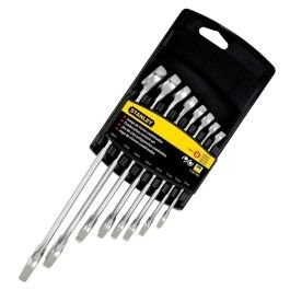 Juego de 8 llaves combinadas métricas Stanley en Quezaltepeque