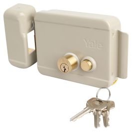 Cerradura eléctrica con botón izquierda yale en Paraíso de Osorio