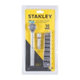 Juego de cubos métrico 9.5 mm (3/8") 10 piezas Sta en Tejutepeque