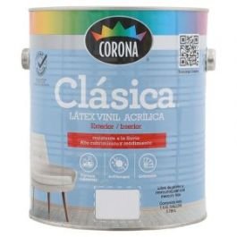 Pintura látex Clásica pastel mate 3.7854 L / 1 gal Corona