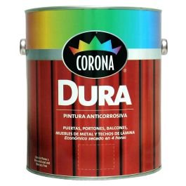 Pintura anticorrosiva Dura blanco brillante 3.78 L (1 gal) Corona