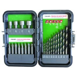 Set de brocas para para metal 24 piezas Mibro en Santo Domingo