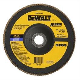 Disco flap para desbaste acero inoxidable 177 x 22 en Monte San Juan