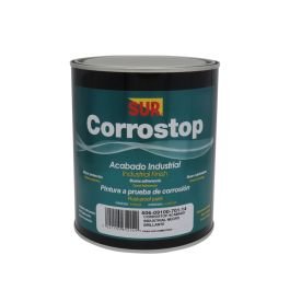 Pintura anticorrosiva Industrial Corrostop negro 946 mL (1/4 gal) SUR