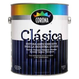 Pintura anticorrosiva Clásica blanco mate 3.78 L (1 gal) Corona