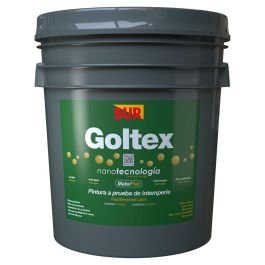 Pintura látex Goltex deep mate 18.98 l (5 gal) SUR en Guatajiagua