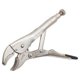 Alicate curvo de presión 25.4 cm (10") mango acero en Chalchuapa