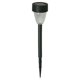 Estaca para jardín negro LED solar 03071 Ike Lite