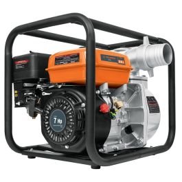 Bomba achicadora a gasolina 5200 W (7HP) 7.62 cm ( en San Antonio de la Cruz