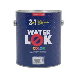 Pintura látex Waterlok color pastel mate 3.78 L (1 gal) Corona