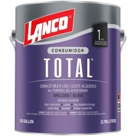 Pintura aceite Total mahogany brillante 3.78 L (1 galón) Lanco