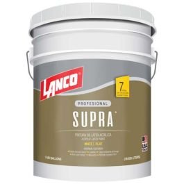 Pintura látex Supra deep mate 18.93 L (5 gal) Lanc en Huizúcar