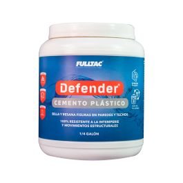 Cemento plástico para paredes y techos Defender 946 mL (1/4 gal)