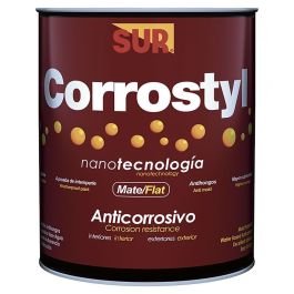 Pintura anticorrosiva base látex Corrostyl azul 946 mL (1/4 gal) SUR