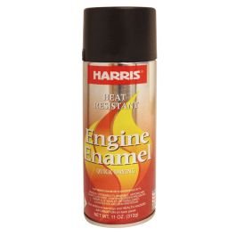 Pintura en spray alta temperatura para motores negro brillante 311 g Harris