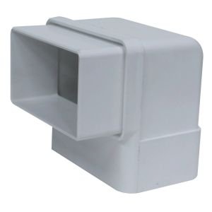 CODO 45° PVC PARA BAJANTE CANOA RECTANGULAR