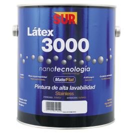Pintura latex 3000 pastel mate 1g