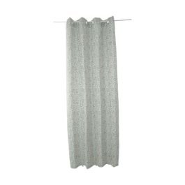 Cortina jacquard varios colores (137 x 228.5) cm diseño hojas en relieve
