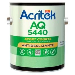 Pintura antideslizante base látex Acritek verde mate 3.78 L (1 gal) SUR