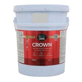 Pintura látex Crown tint mate 18.93 L (5 gal) Coro en Santa María