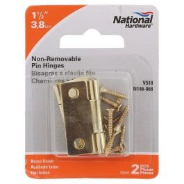 Bisagra dorada 3.81 cm (1 1/2") s tradicionales Para