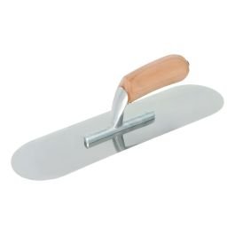 Llaneta punta redonda 41 cm (16") mango de madera Marshall