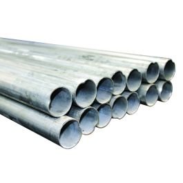 Caño galvanizado malla 3.81 cm (1 1/2") chapa 16 1.5 mm 6 m