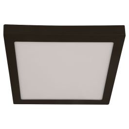 Lámpara LED cuadrado de sobreponer chocolate 25 W luz blanca General Lighting