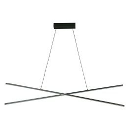 Lámpara de techo moderna negro 2 luces LED 32901 en San Buenaventura