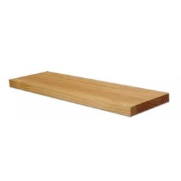 Peldaño de pino (4 x 24) cm x 1 m grado B radiata alistonado GMT Timber