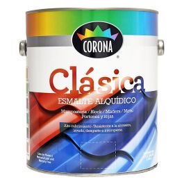 Pintura esmalte Clásica café quemado brillante 946 mL (1/4 gal) Corona