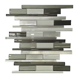 Malla oslo fumee gris de vidrio metal (30 x 30) cm en Estanzuelas