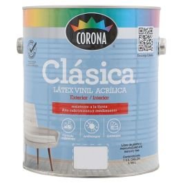 Pintura látex Clásica coco mate 3.78 L (1 gal) Corona