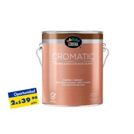 Pintura látex Cromatic tint 3.78 L (1 gal) Corona
