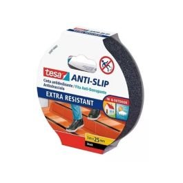Cinta antideslizante 2.54 cm x 5 m (1") negro Tesa en Usulután
