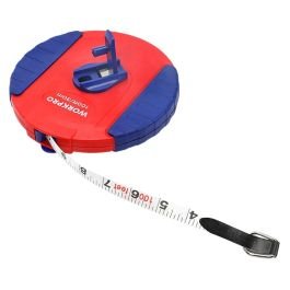 Cinta medición fibra vidrio 50 m WORKPRO