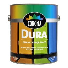 Pintura de aceite Dura blanco 3.78 L (1 gal) Coron en Puerto El Triunfo