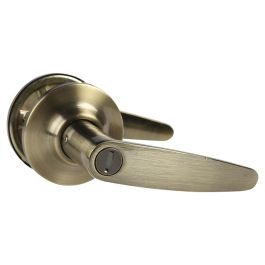 Manija sin llave dover para baño latón antiguo Yale