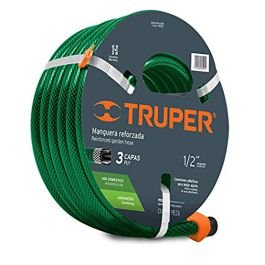 Manguera reforzada 12.70 mm x 15 m (1/2") Truper en Nahuizalco