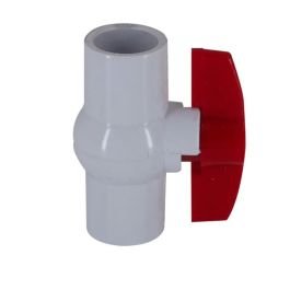 Llave bola PVC lisa 3 4"