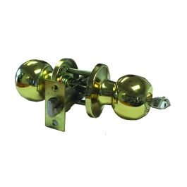 Pomo con llave dorado fanal