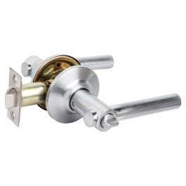 Manija sin llave leeds para baño cromo satinado Yale