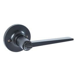 Manija con llave Rennes para dormitorio negro mate Fanal