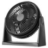 Ventilador de piso/mesa 20.32 cm (8") negro Basic Livin en El Rosario / Rosario de La Paz