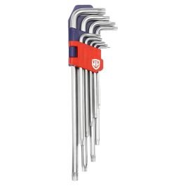 Set 9 llaves torx largas Workpro
