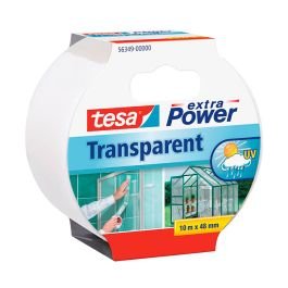 Cinta de reparación extra fuerte 5.08 cm x 10 m (2") transparente Tesa